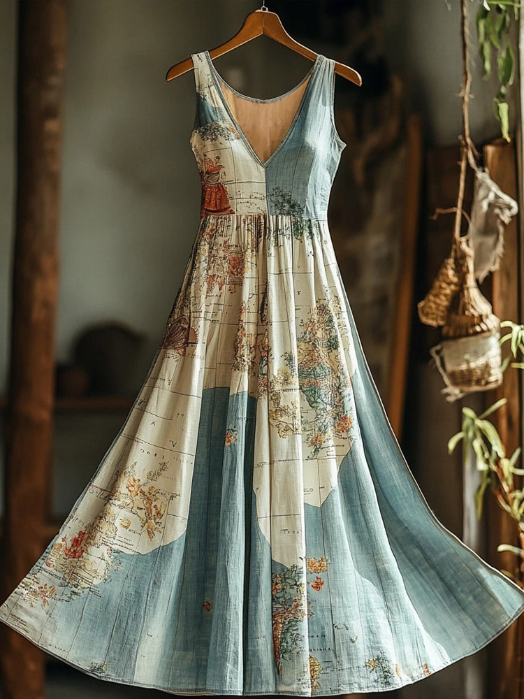 Vestido de estilo vintage atemporal