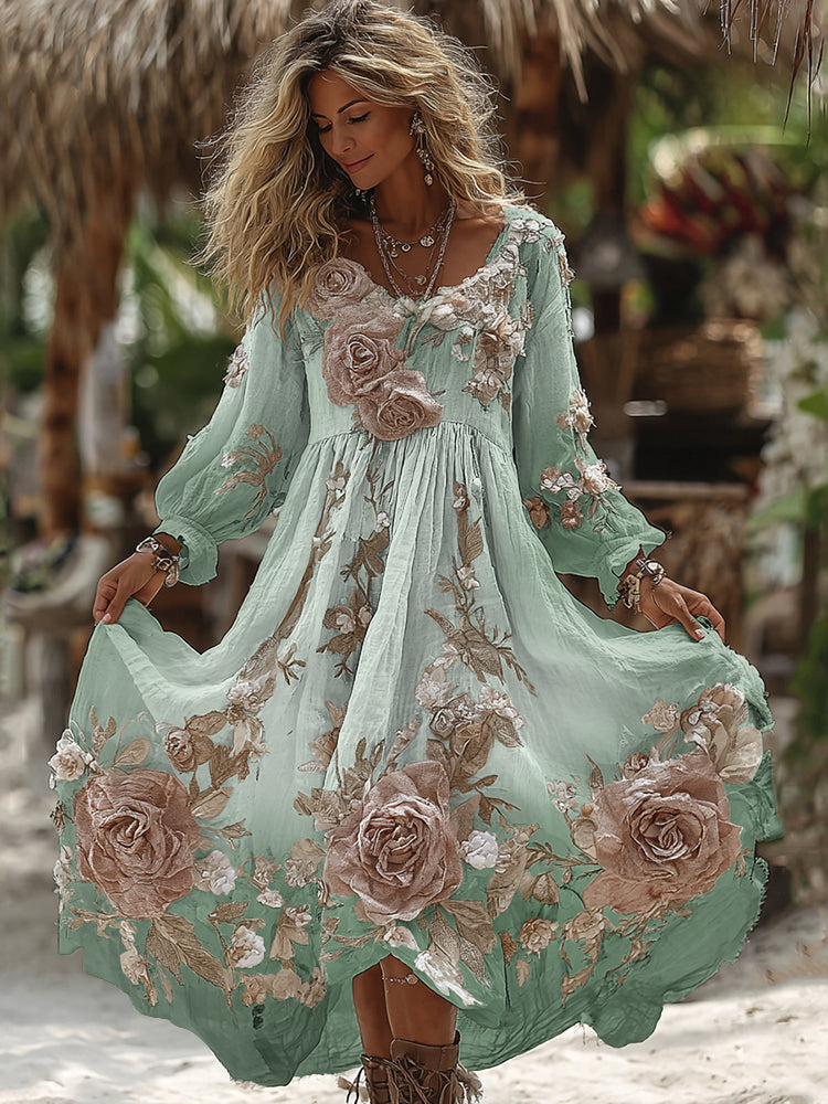 Vestido bellamente confeccionado