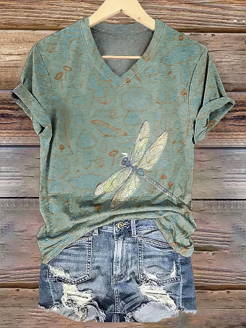 Camiseta de diseño cuidado