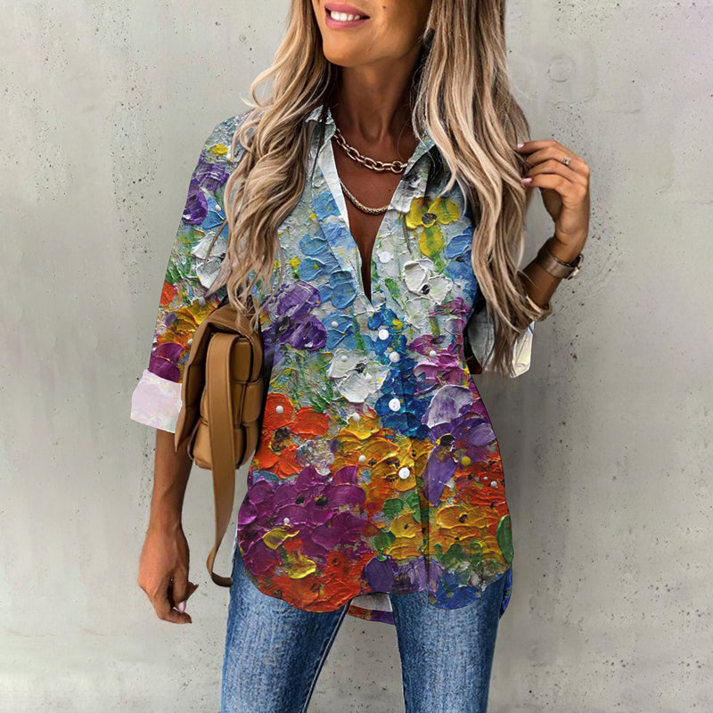 Camisa bellamente confeccionado