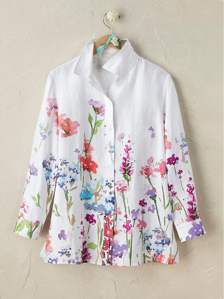 Camisa bellamente confeccionado