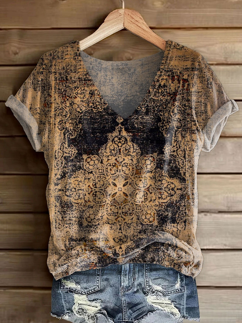 Camiseta de inspiración vintage
