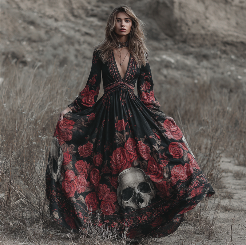 Vestido de diseño clásico