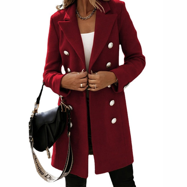 CM | Americana larga oversize con botones grandes