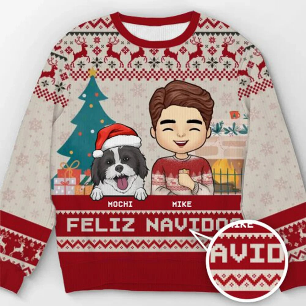 Suéter de diseño cuidado