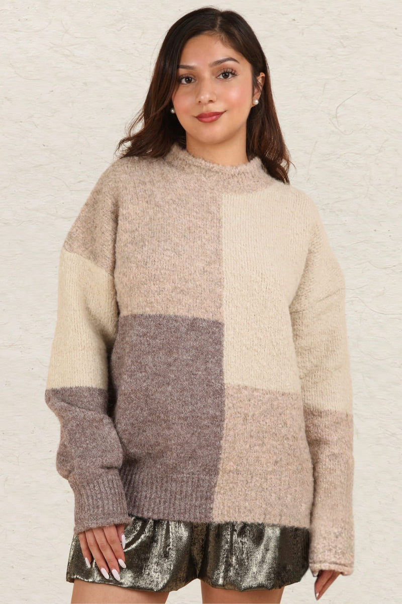 Suéter de estilo vintage atemporal