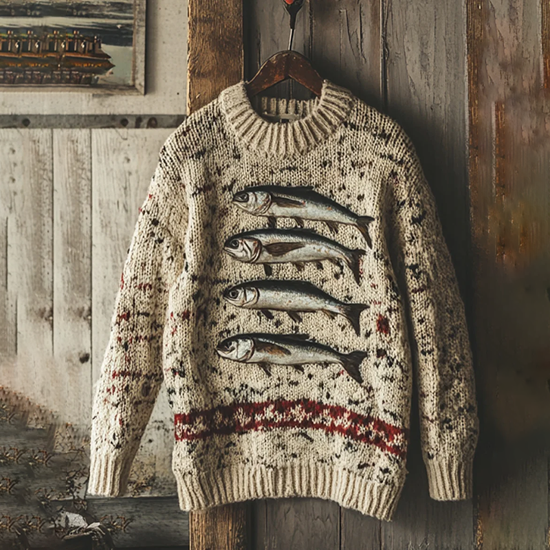 Suéter de estilo vintage atemporal
