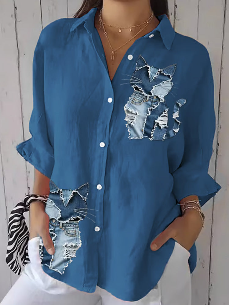 Camisa bellamente confeccionado