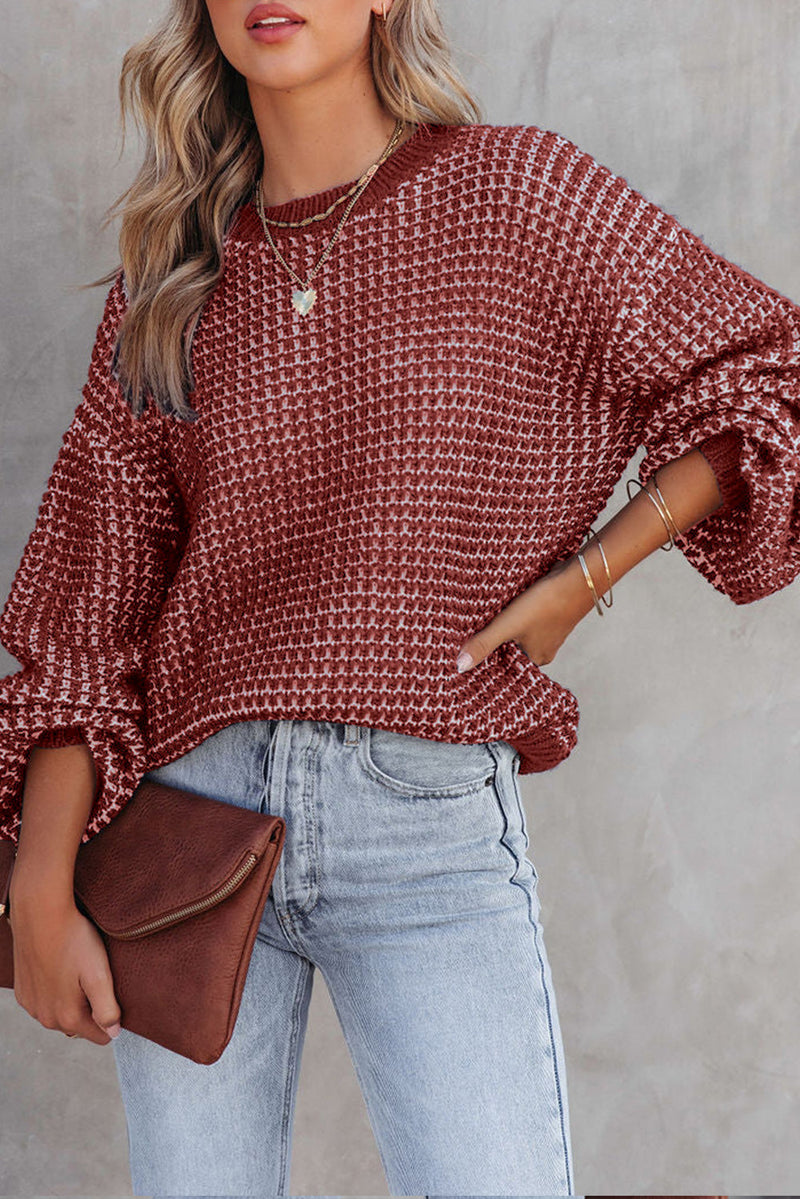 Suéter de estilo vintage atemporal