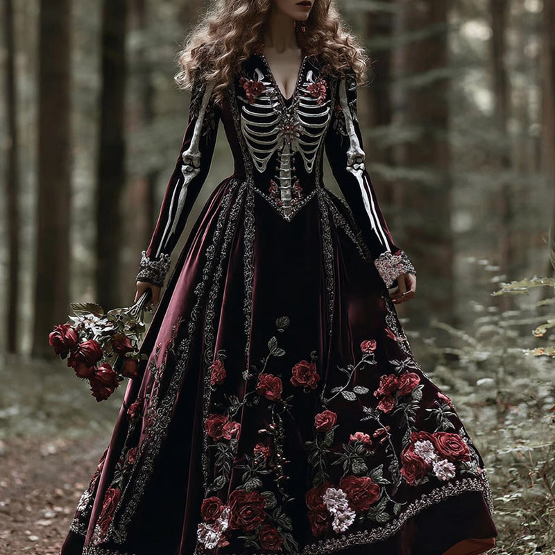 Vestido de diseño cuidado