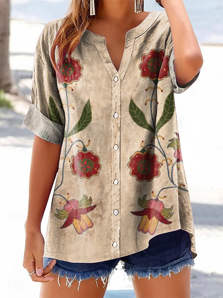 Camisa de diseño cuidado