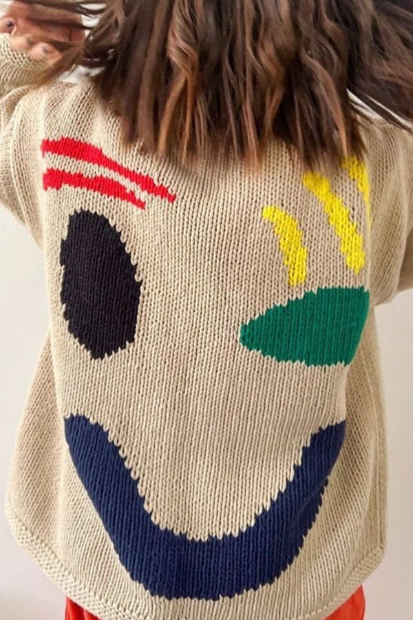 Suéter de diseño clásico