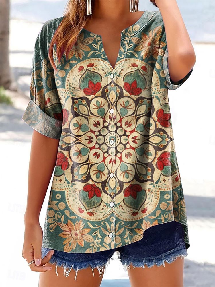 Camisa bellamente confeccionado