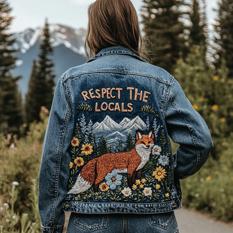 Chaqueta de inspiración vintage