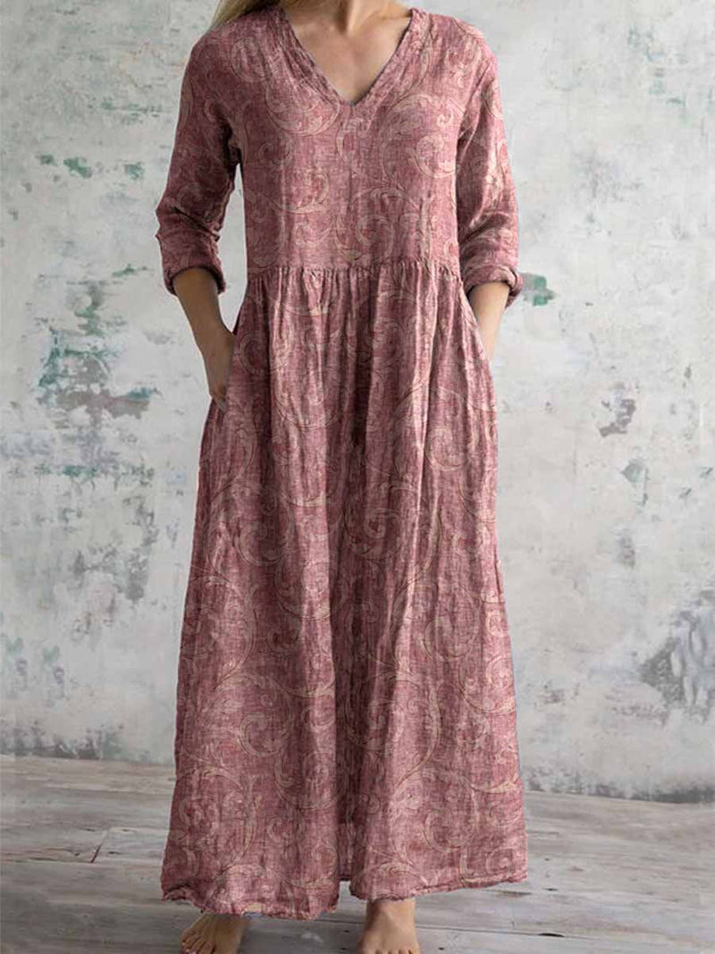 Vestido de estilo vintage atemporal