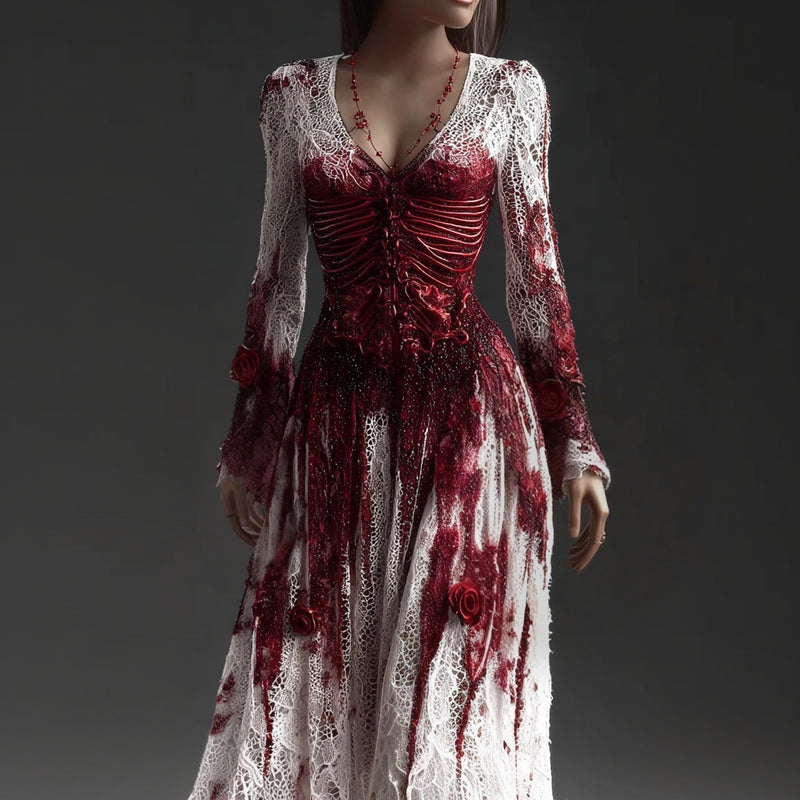 Vestido de diseño cuidado