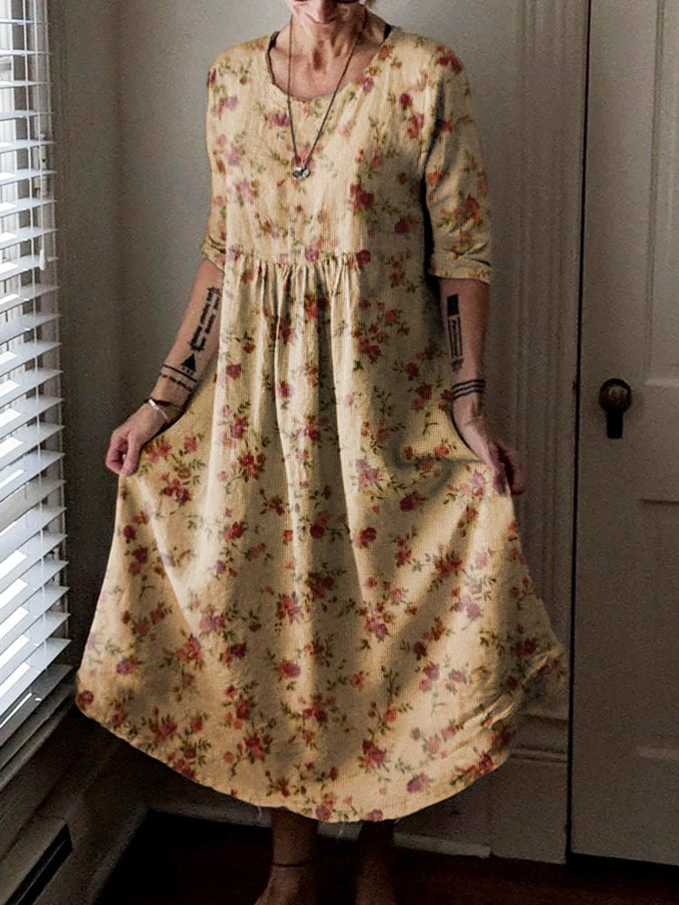 Vestido de estilo vintage atemporal