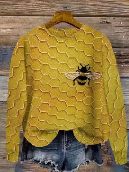 Suéter de diseño cuidado