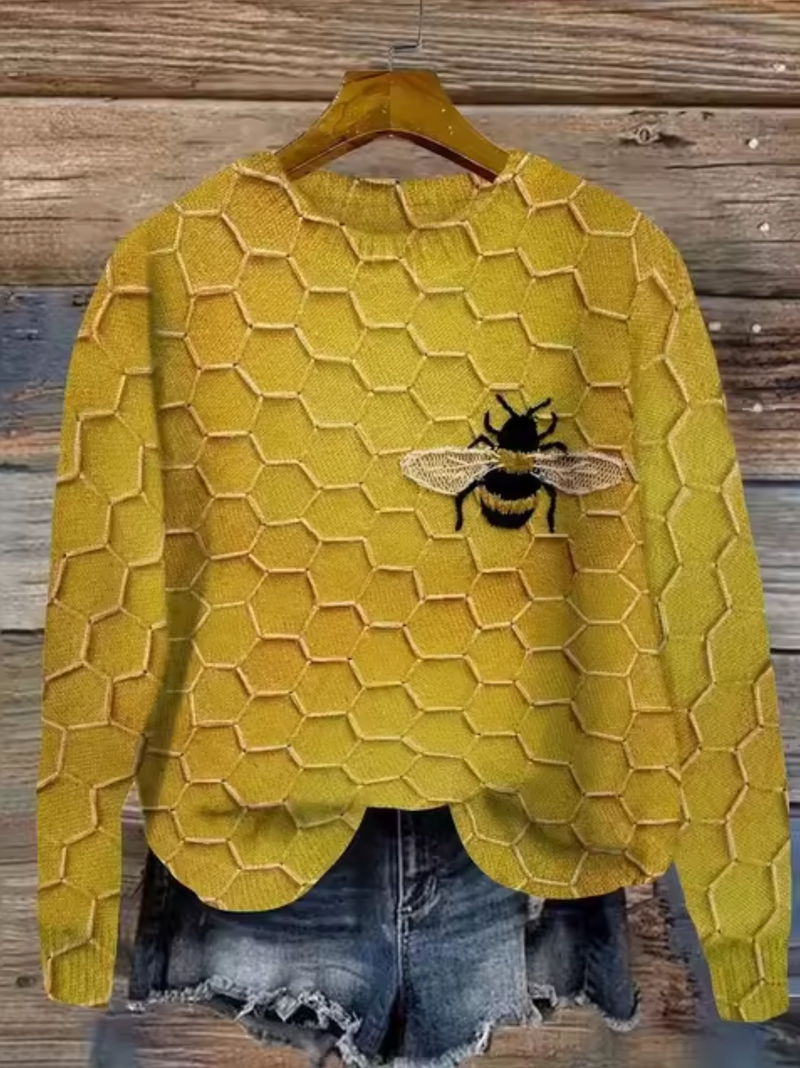 Suéter de diseño cuidado