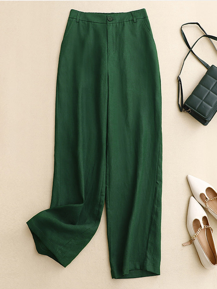 Pantalones de diseño clásico