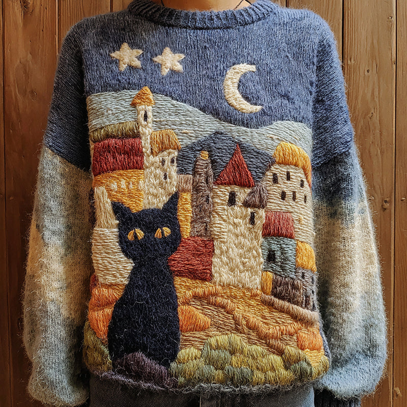 Suéter de estilo vintage atemporal