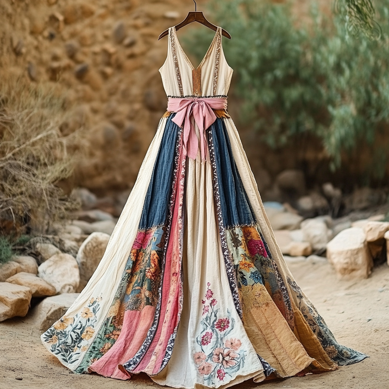 Vestido de diseño cuidado