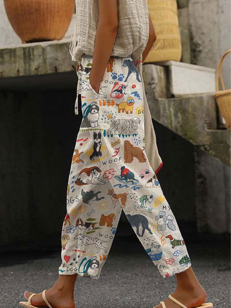 Pantalones de diseño clásico