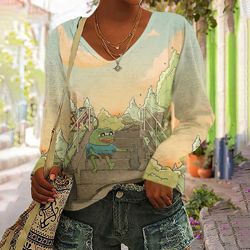 Camiseta de diseño cuidado