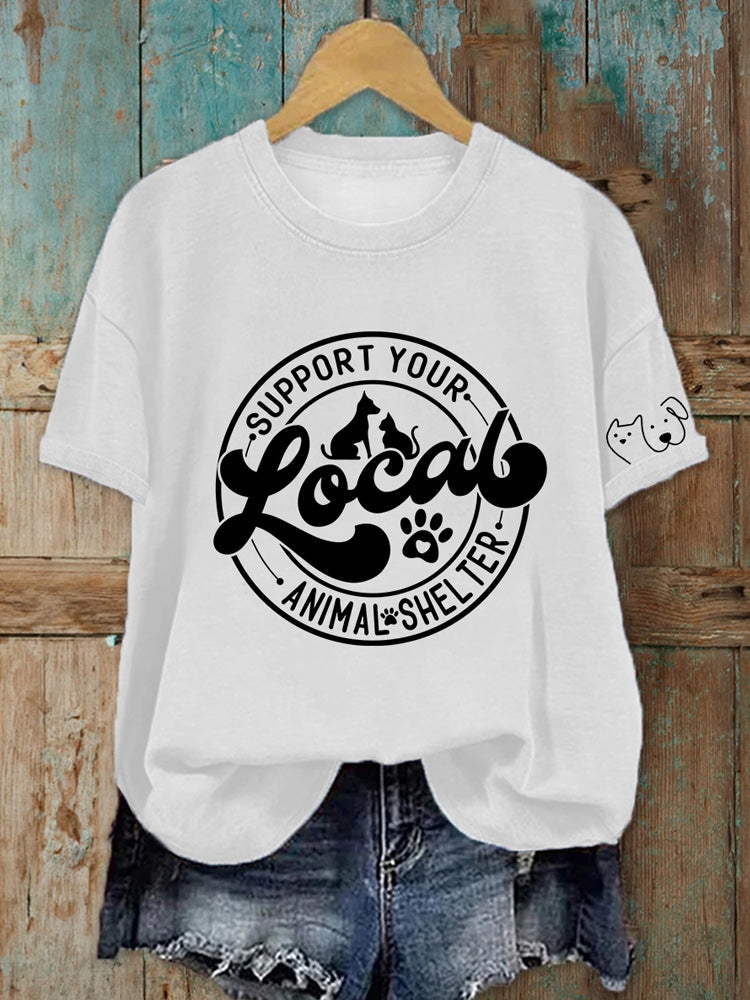 Camiseta de inspiración vintage