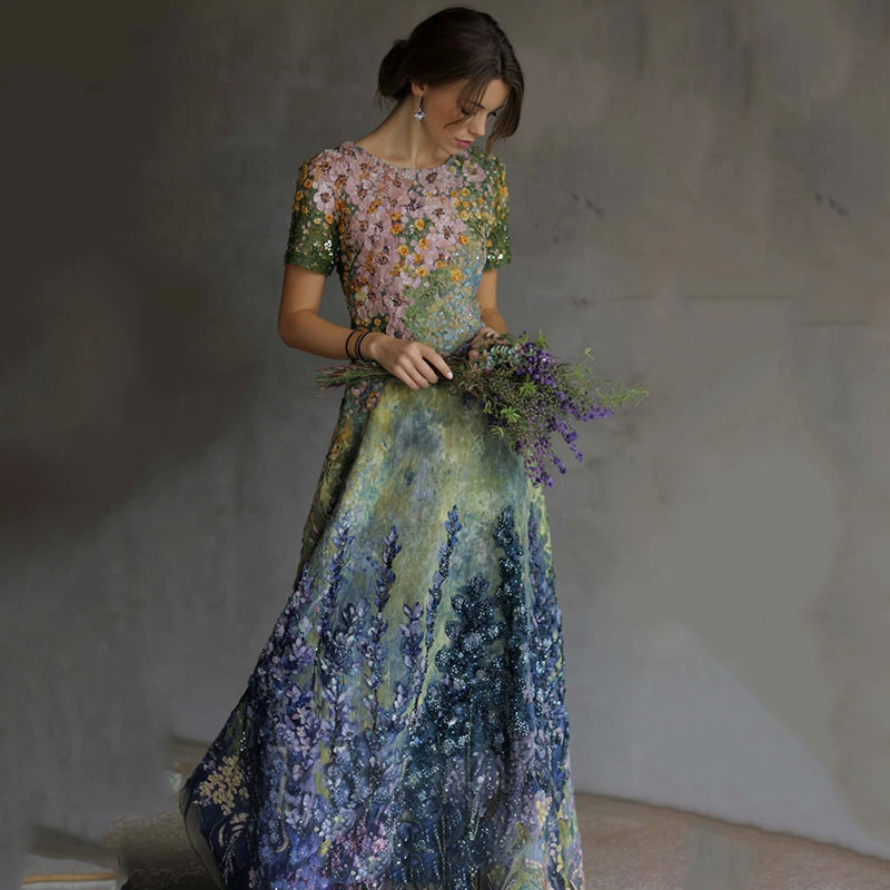 Vestido de diseño cuidado