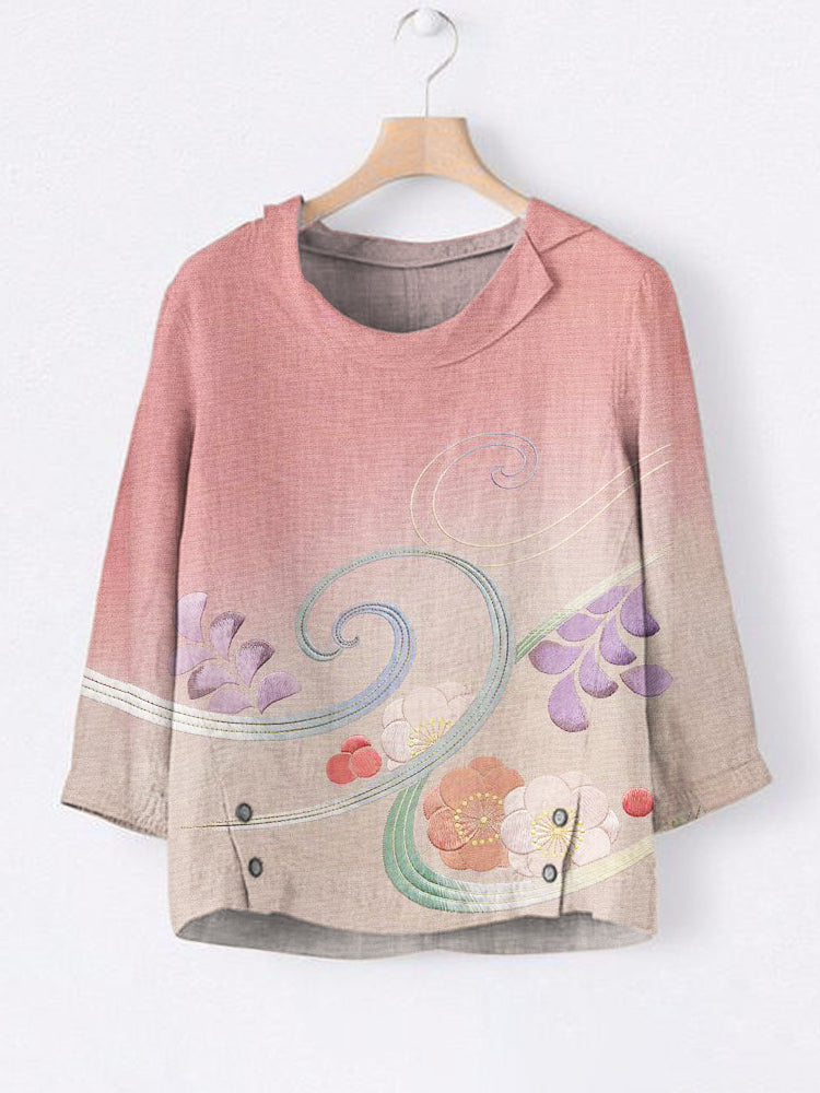 Top de estilo vintage atemporal