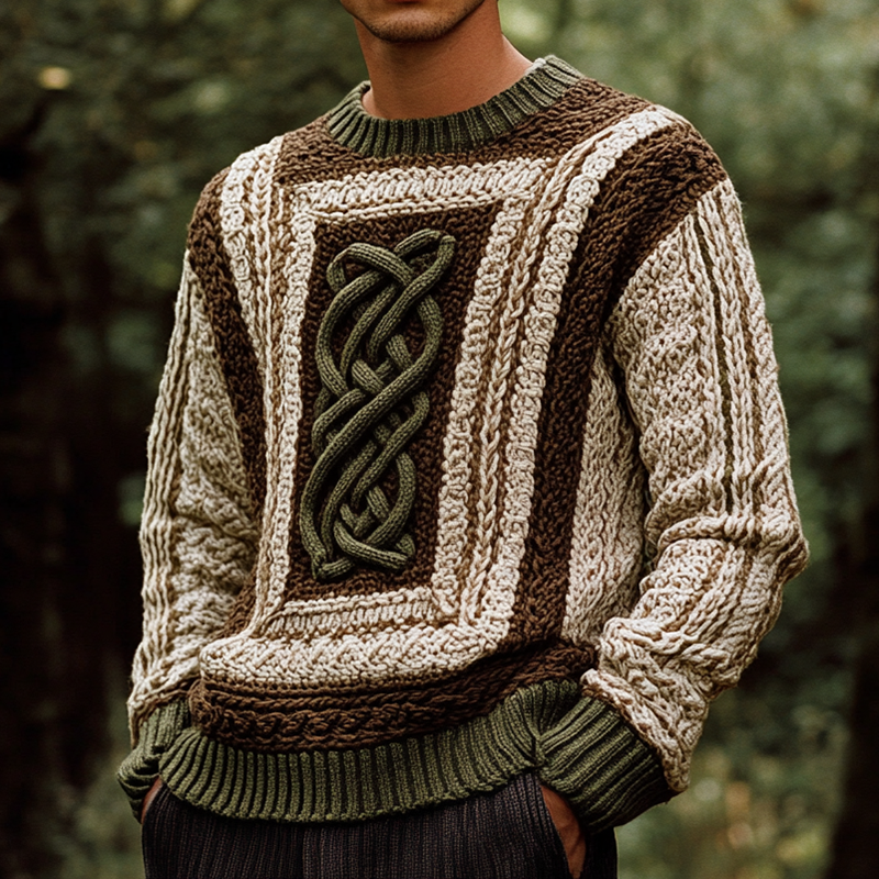 Suéter de diseño clásico