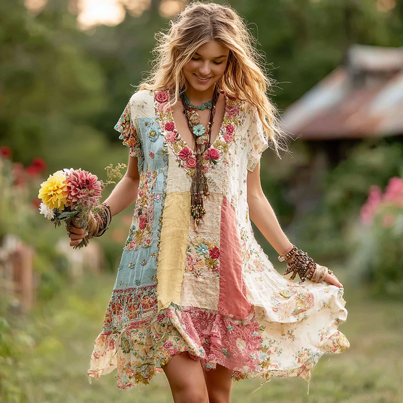 Vestido vintage clásico