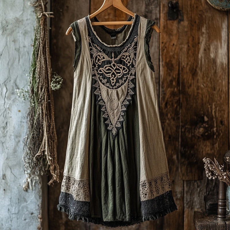 Vestido de inspiración vintage