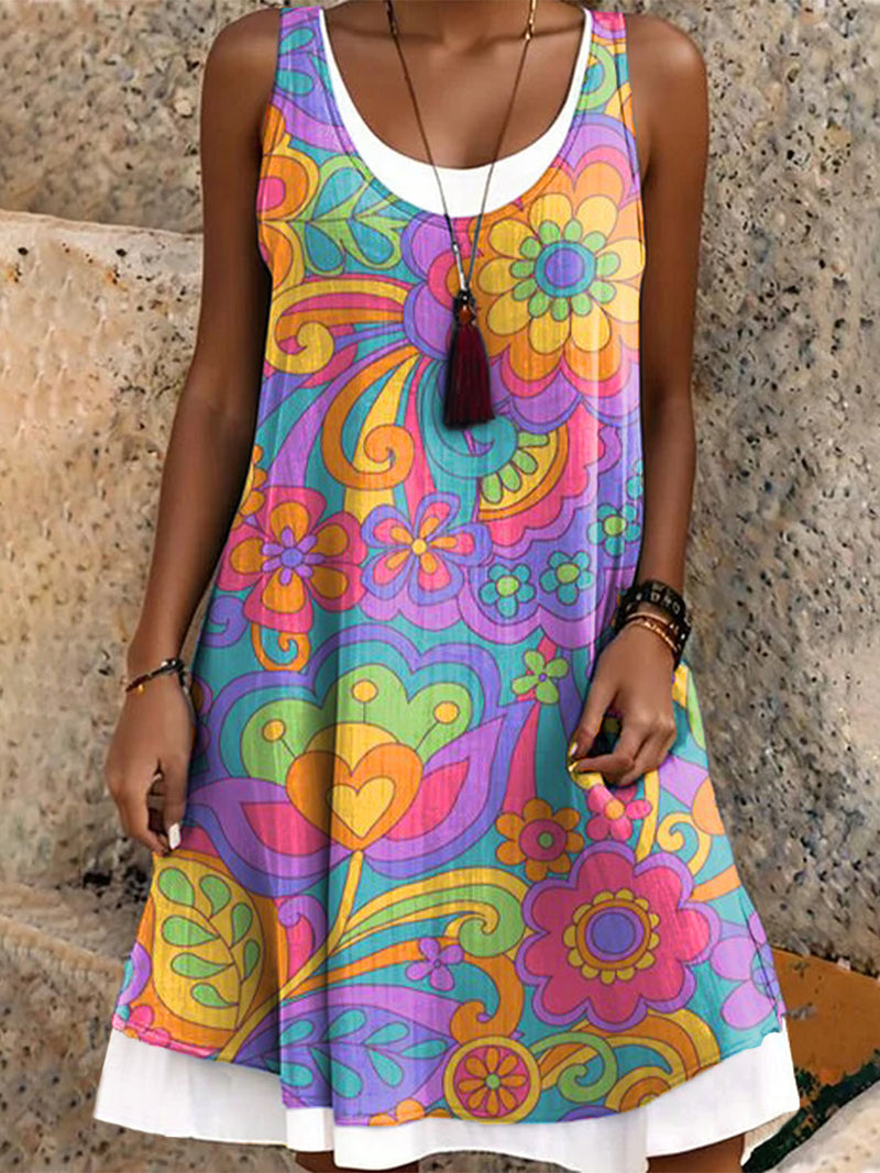 Vestido de inspiración vintage