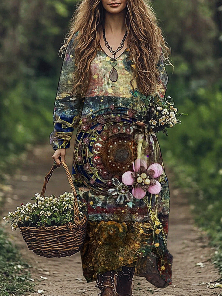 Vestido de inspiración vintage