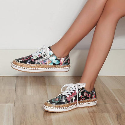 CM | Zapatillas sencillas con flores