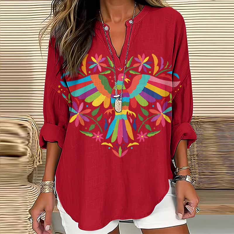 Camisa bellamente confeccionado