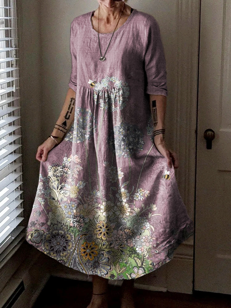 Vestido de inspiración vintage
