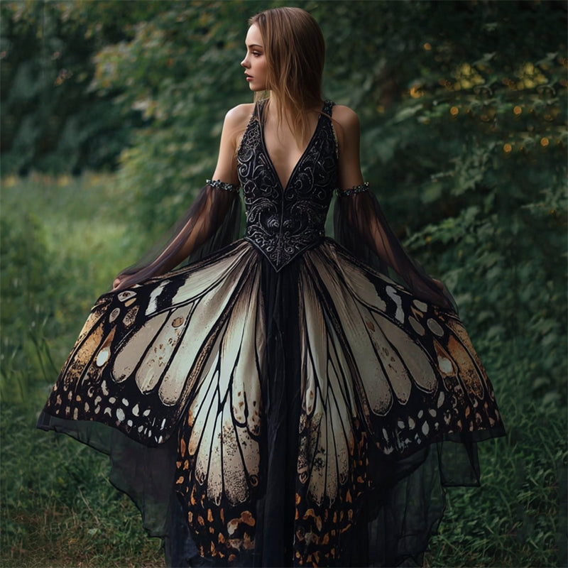 Vestido de diseño cuidado