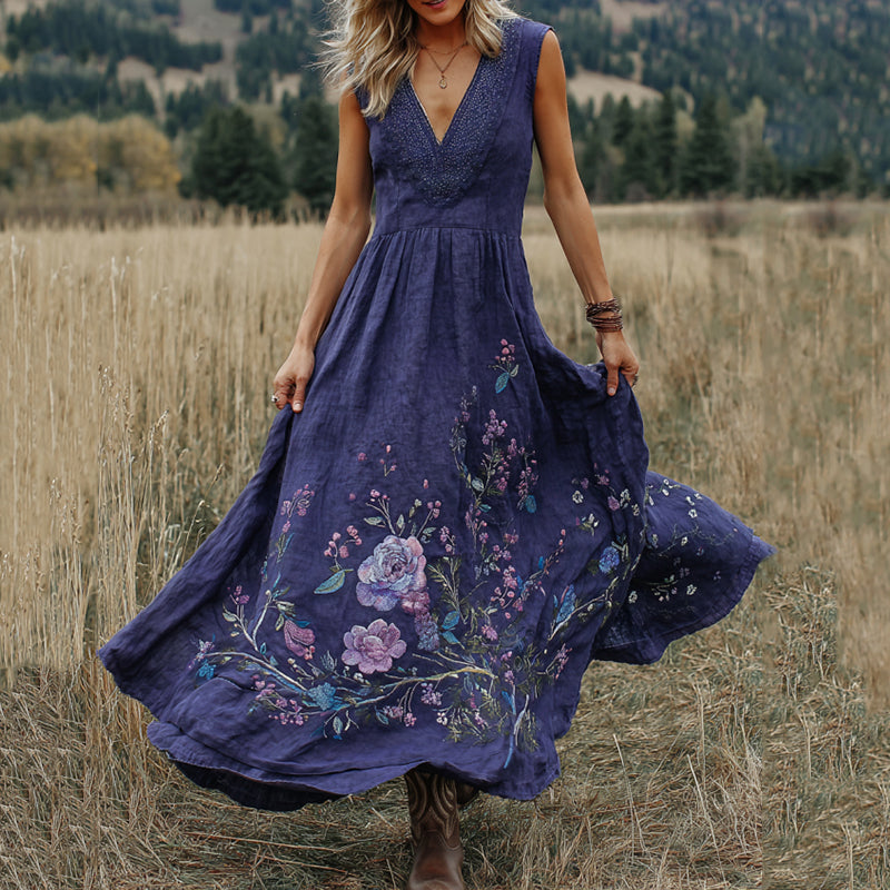 Vestido de estilo vintage atemporal