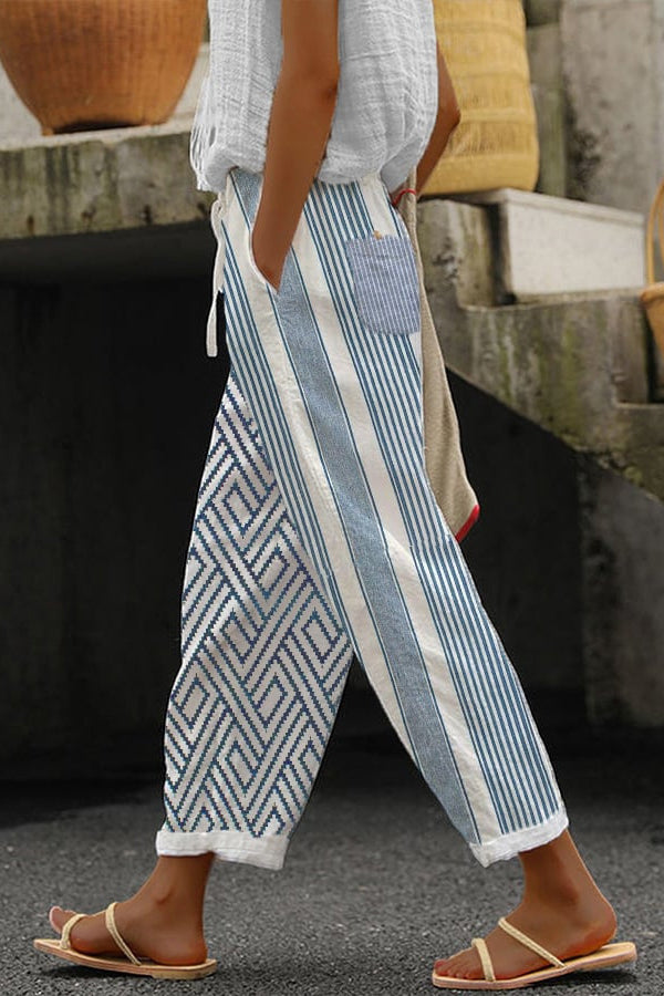 Pantalones ajustados y holgados