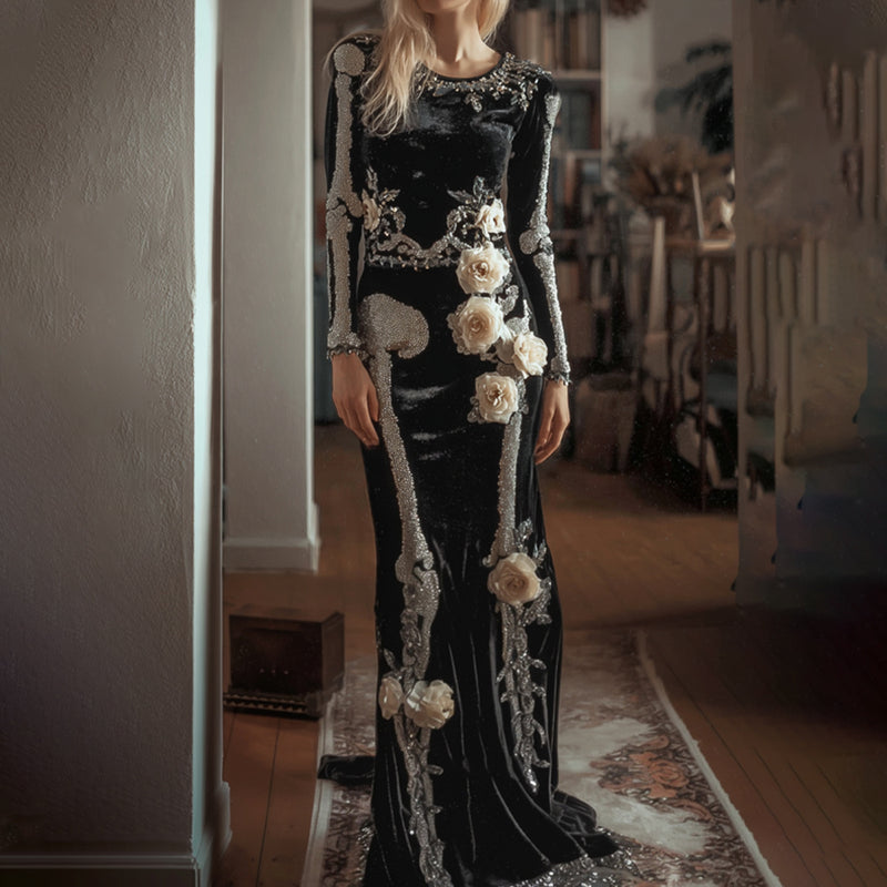 Vestido vintage clásico