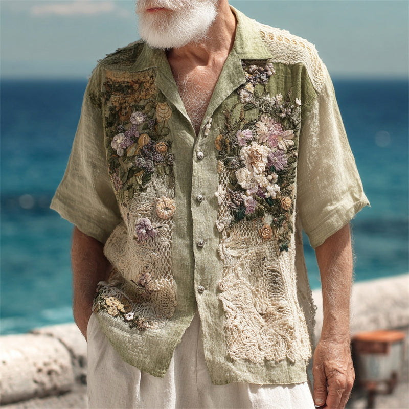 Camisa bellamente confeccionado