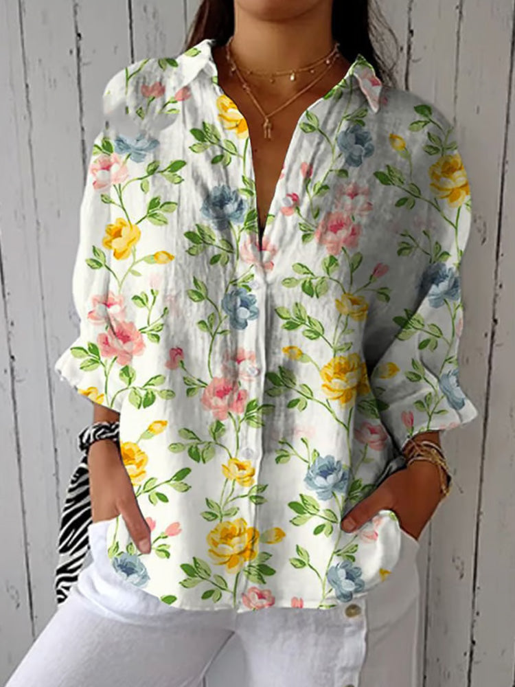 Camisa de inspiración vintage