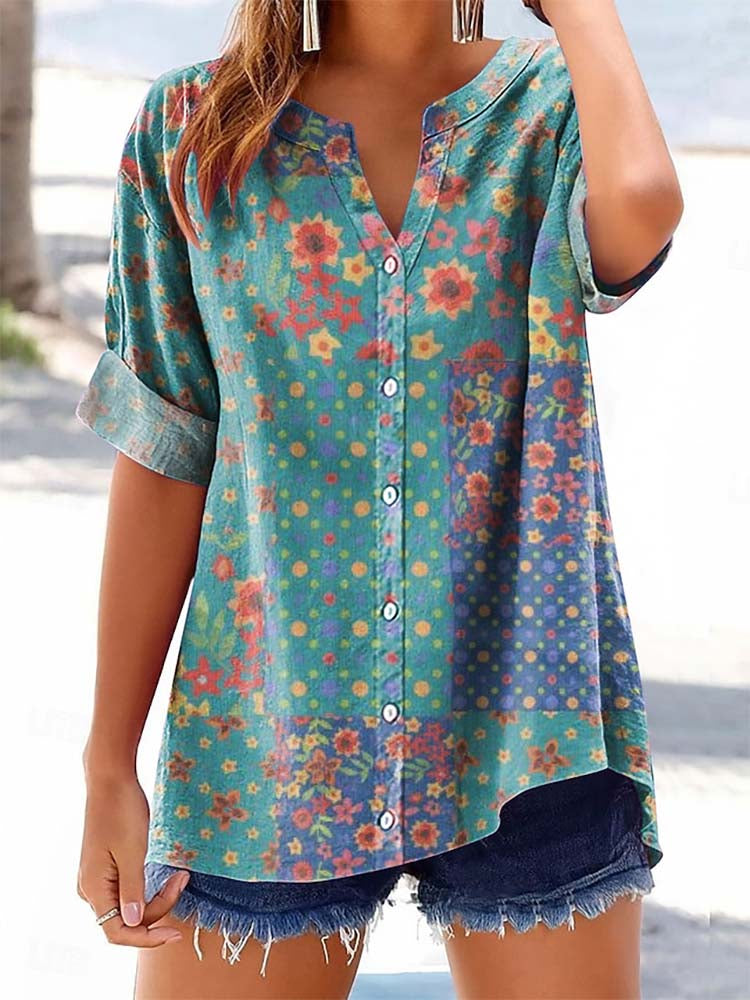Camisa bellamente confeccionado