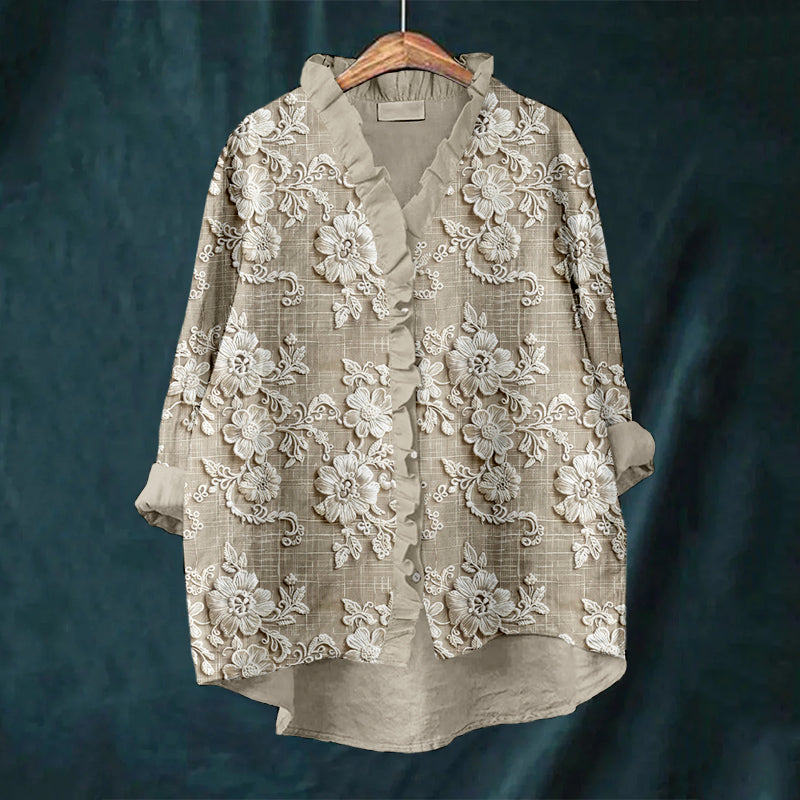 Camisa de diseño cuidado
