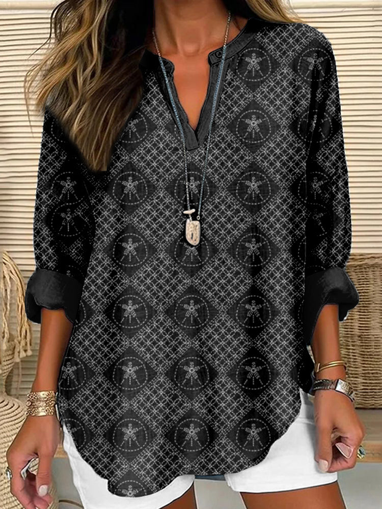 Camisa de diseño cuidado