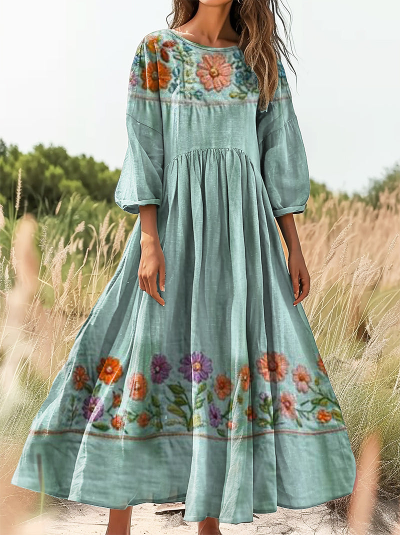 Vestido de inspiración vintage