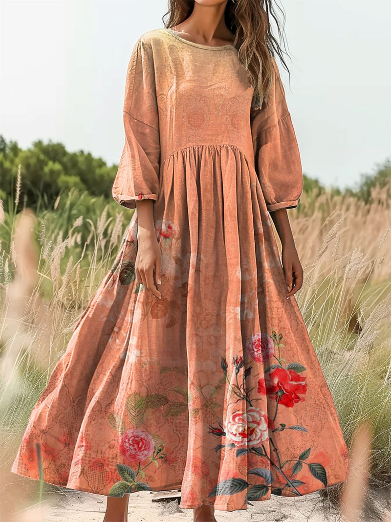 Vestido de estilo vintage atemporal